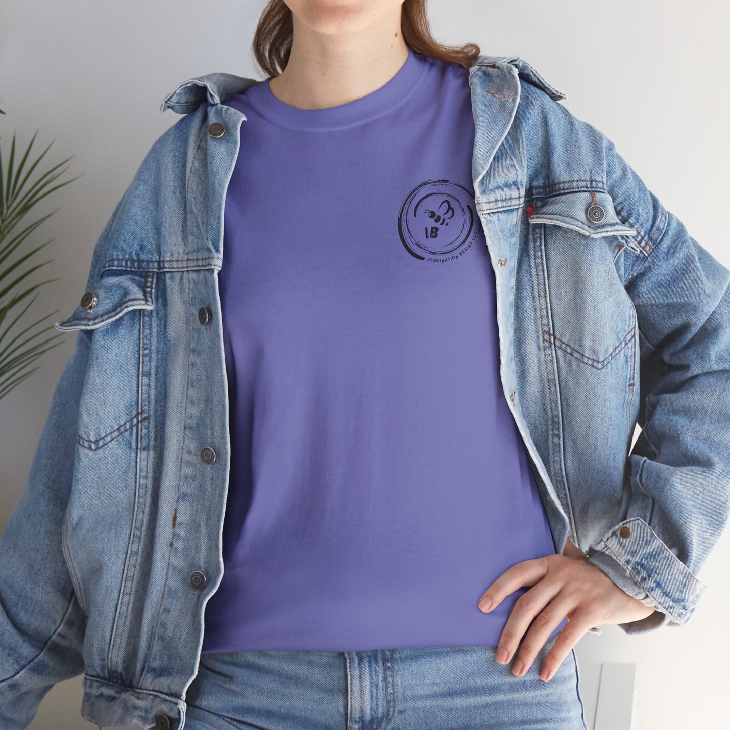 IB “Bloom Anyway” Tee – Strength That Grows Through the Cracks