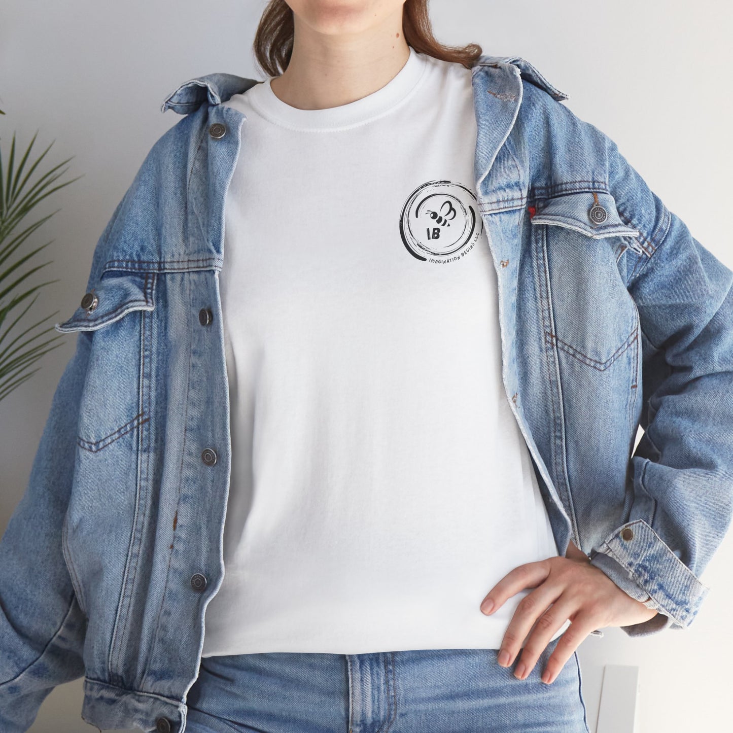 IB “Bloom Anyway” Tee – Strength That Grows Through the Cracks