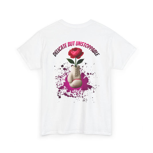IB Leaf Fight in Bloom – Breast Cancer Awareness Tee