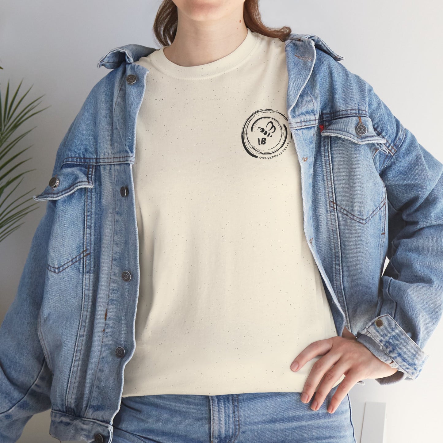 IB “Bloom Anyway” Tee – Strength That Grows Through the Cracks