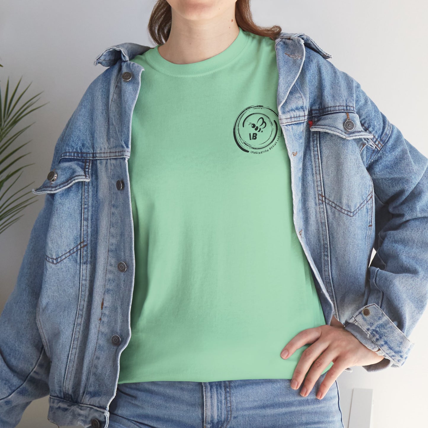 IB “Bloom Anyway” Tee – Strength That Grows Through the Cracks