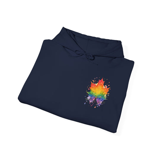 IB Leaf "Pride & Love" LGBTQ+ Awareness Hoodie | Love Loud. Live Proud.