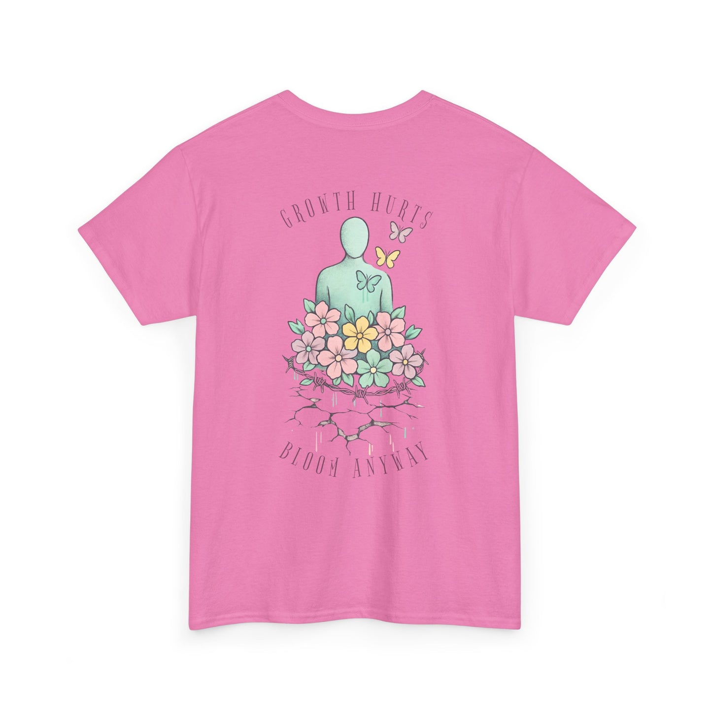 IB “Bloom Anyway” Tee – Strength That Grows Through the Cracks