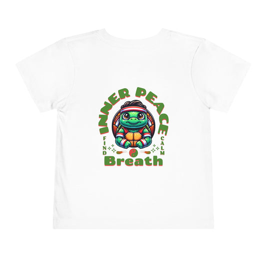 IB “Inner Peace Turtle” Toddler Tee – Calm Is a Superpower