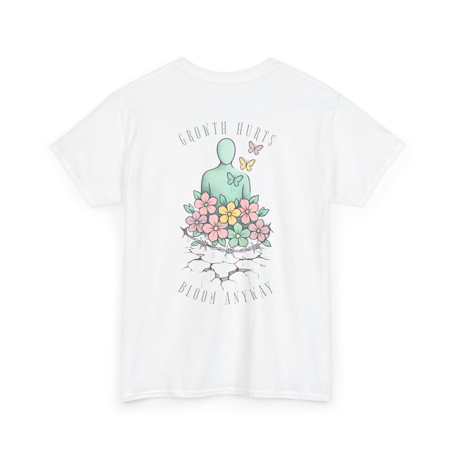 IB “Bloom Anyway” Tee – Strength That Grows Through the Cracks