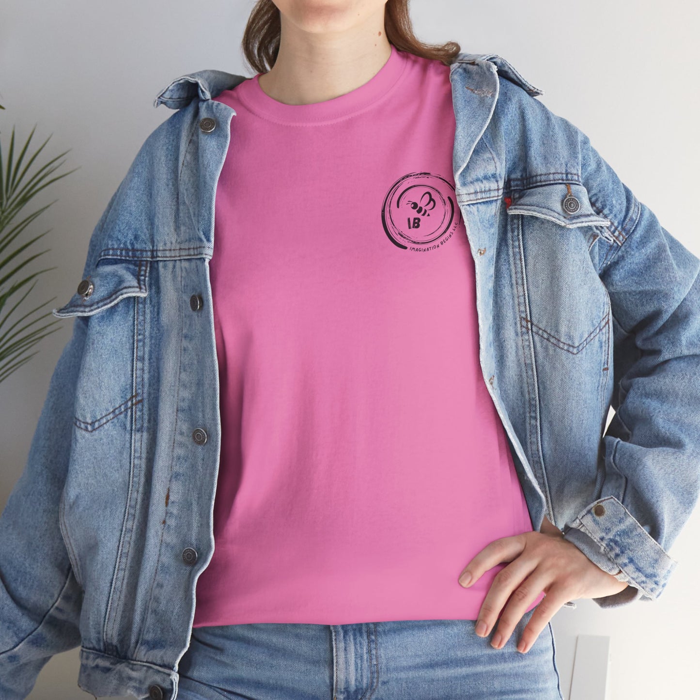 IB “Bloom Anyway” Tee – Strength That Grows Through the Cracks