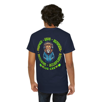 IB Leaf "Blue Crew" Autism Awareness Tee – Roar with Respect, Lead with Love
