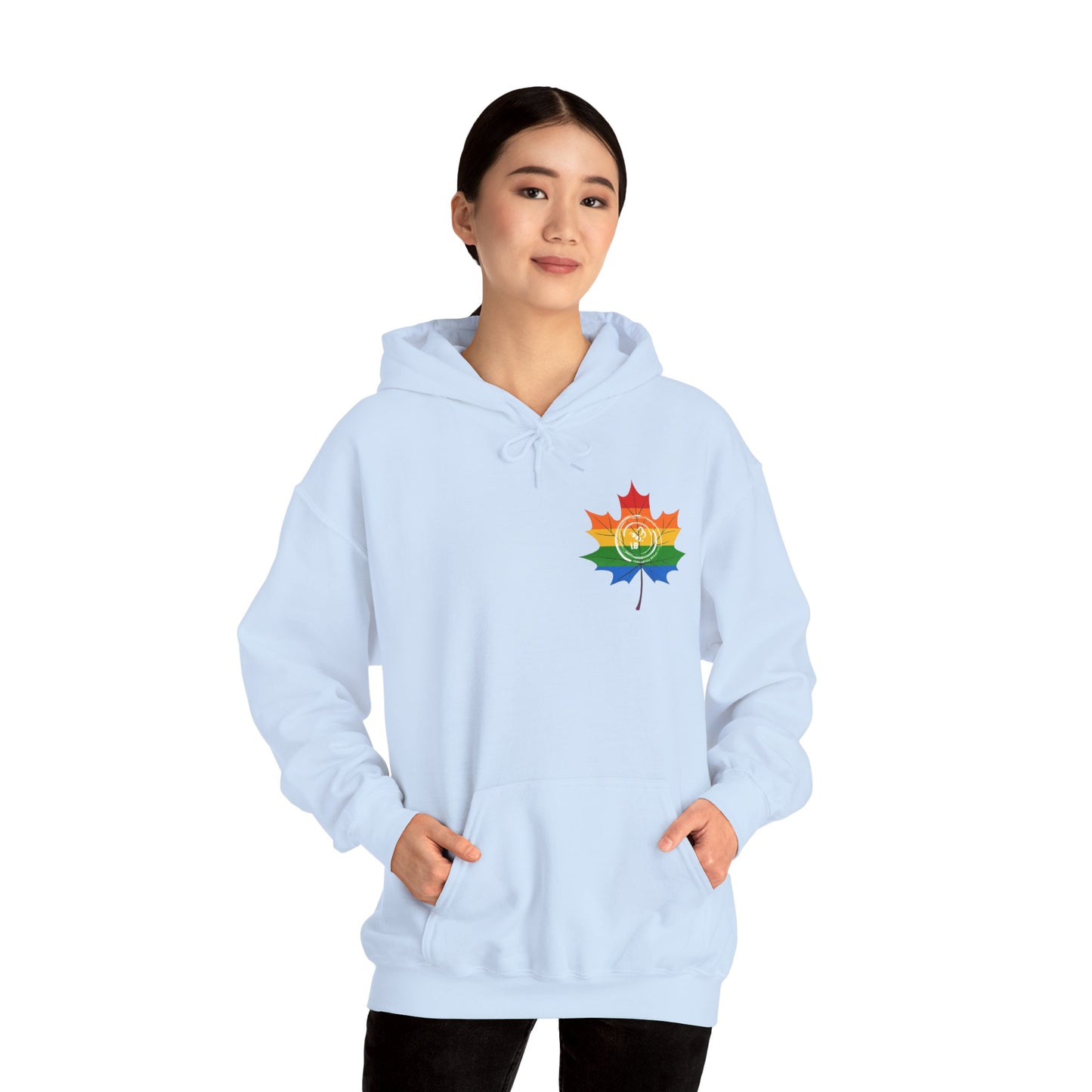 IB Leaf Pride & Love Lion LGTBQ Awareness Hoodie – Loud, Proud, and Fierce