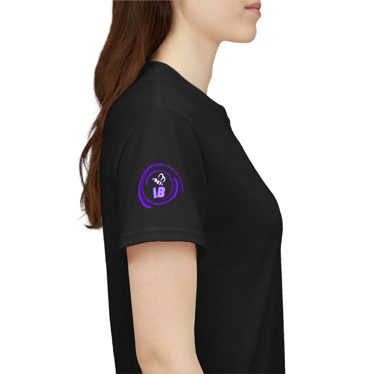 Freedom Blooms in Purple™ Breaking Chains. Building Futures | IB Leaf Domestic Violence Awareness Tee