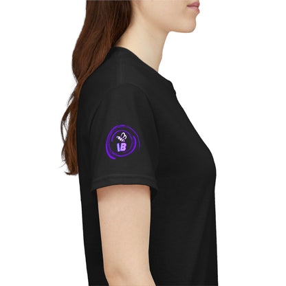 Freedom Blooms in Purple™ Breaking Chains. Building Futures | IB Leaf Domestic Violence Awareness Tee