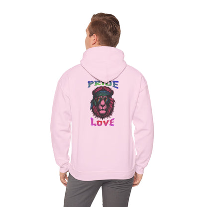 IB Leaf Pride & Love Lion LGTBQ Awareness Hoodie – Loud, Proud, and Fierce