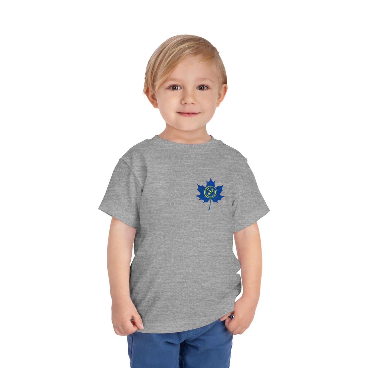🧩 IB Leaf Neurodivergent & Beautifully Wired – Toddler SPD & Autism Awareness Tee