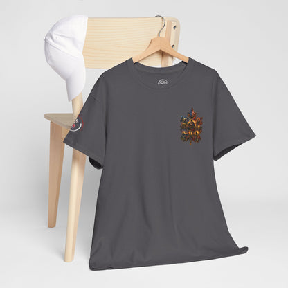 IB Leaf™ Freedom Has Footprints Veterans Tribute Tee | Built by Courage, Carried by Sacrifice