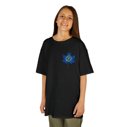🧩 IB Leaf Neurodivergent & Beautifully Wired – Kids SPD & Autism Awareness Tee