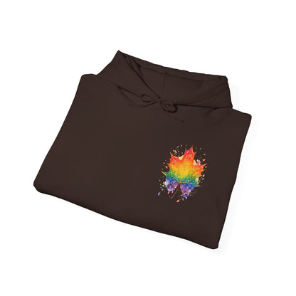 IB Leaf "Pride & Love" LGBTQ+ Awareness Hoodie | Love Loud. Live Proud.