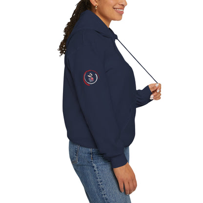 IB Leaf™ Freedom Has Footprints Veterans Tribute Hoodie | Built by Courage, Carried by Sacrifice