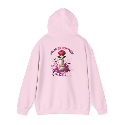 IB Leaf Fight in Bloom – Breast Cancer Awareness Hoodie