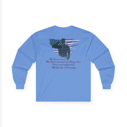 IB Leaf “Not All Scars Are Seen” Long Sleeve – Wear the Message That Matters
