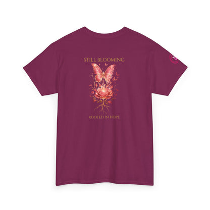 Still Blooming | IB Leaf Breast Cancer Awareness Tee