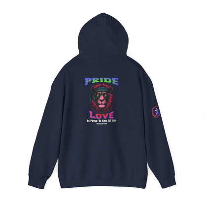 IB Leaf "Pride & Love" LGBTQ+ Awareness Hoodie | Love Loud. Live Proud.