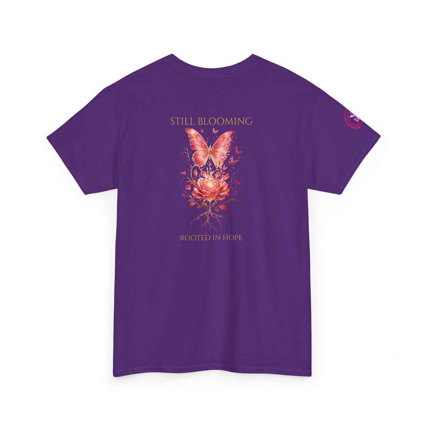 Still Blooming | IB Leaf Breast Cancer Awareness Tee
