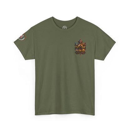 IB Leaf Not All Scars Are Seen | Veteran Mental Health Awareness Tee