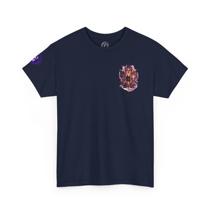 Freedom Blooms in Purple™ Breaking Chains. Building Futures | IB Leaf Domestic Violence Awareness Tee