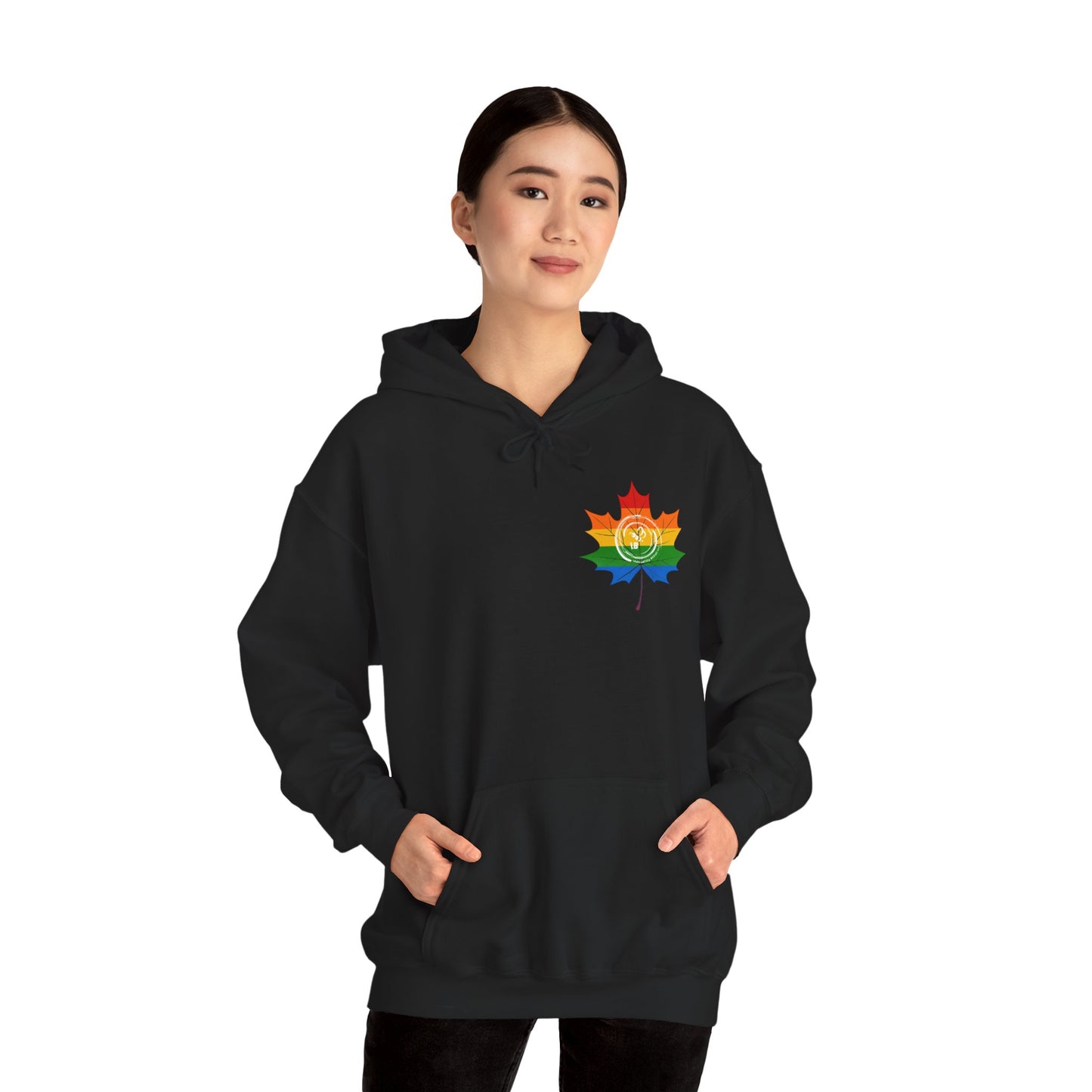 IB Leaf Pride & Love Lion LGTBQ Awareness Hoodie – Loud, Proud, and Fierce
