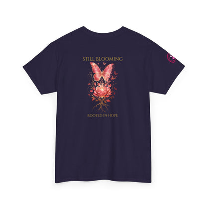Still Blooming | IB Leaf Breast Cancer Awareness Tee