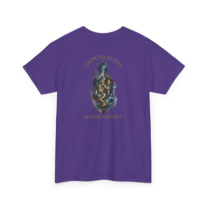 Growth Hurts. Bloom Anyway.™ Feminine Tee | The Path Forward Edition