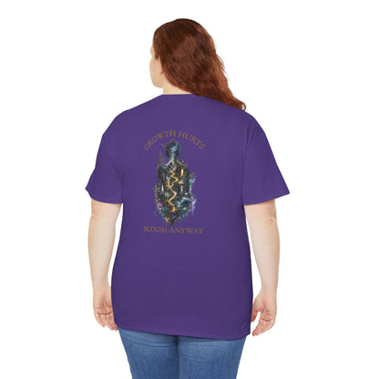 Growth Hurts. Bloom Anyway.™ Feminine Tee | The Path Forward Edition