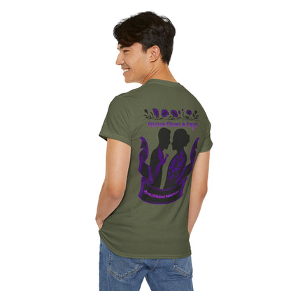 💜 Freedom Blooms in Purple – Domestic Violence Awareness Tee