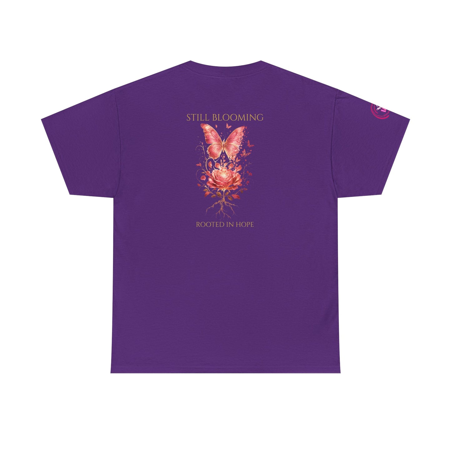 Still Blooming | IB Leaf Breast Cancer Awareness Tee