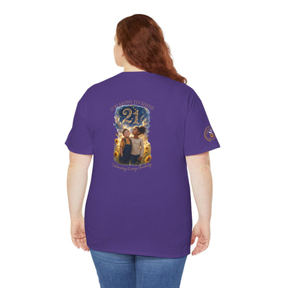 21 Reasons To Shine | IB Leaf Down Syndrome Awareness Tee