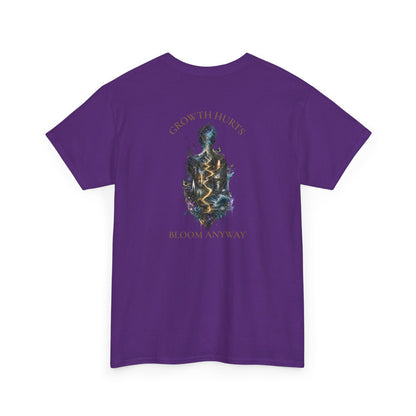 Growth Hurts. Bloom Anyway.™ Feminine Tee | The Path Forward Edition