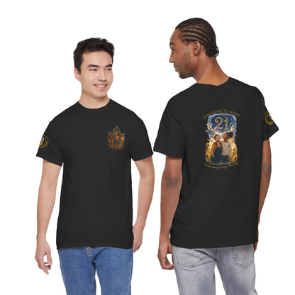 21 Reasons To Shine | IB Leaf Down Syndrome Awareness Tee