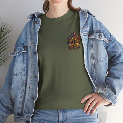 IB Leaf™ Freedom Has Footprints Veterans Tribute Tee | Built by Courage, Carried by Sacrifice