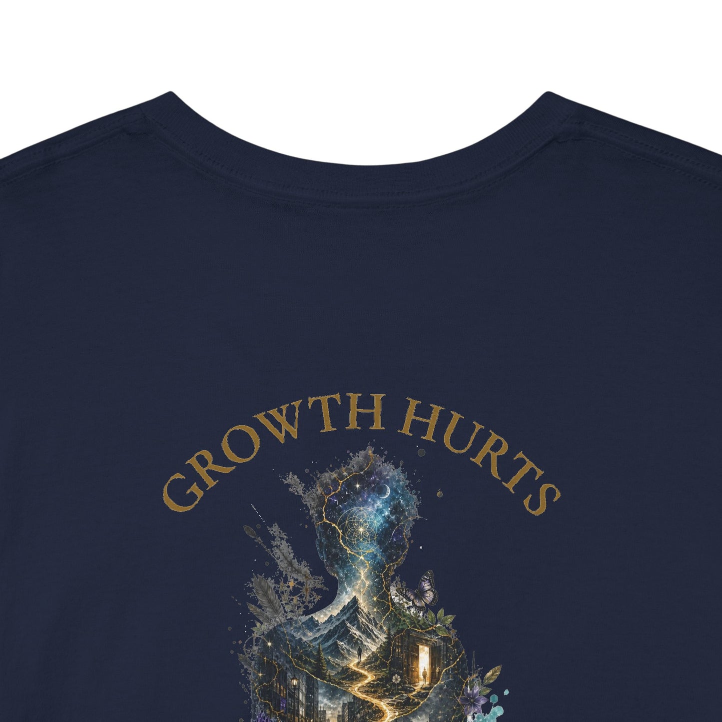 Growth Hurts. Bloom Anyway.™ Feminine Tee | The Path Forward Edition