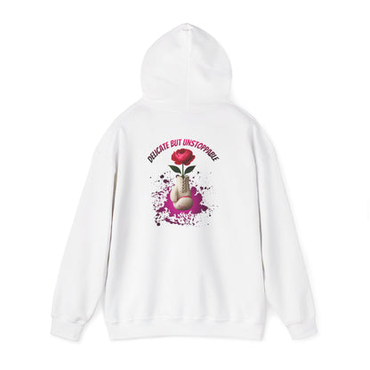 IB Leaf Fight in Bloom – Breast Cancer Awareness Hoodie