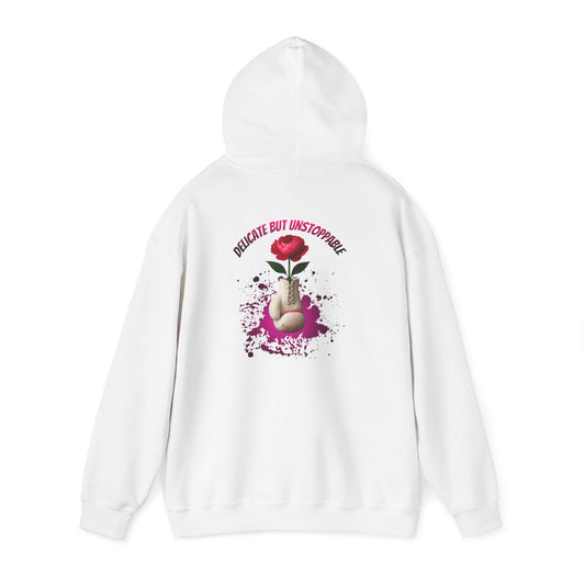 IB Leaf Fight in Bloom – Breast Cancer Awareness Hoodie