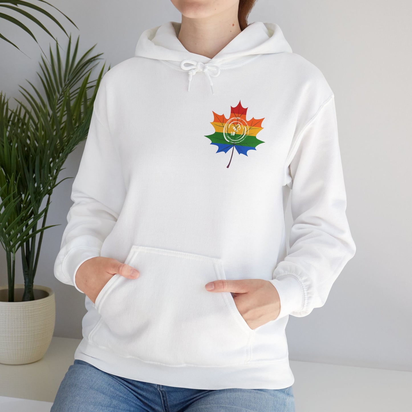 IB Leaf Pride & Love Lion LGTBQ Awareness Hoodie – Loud, Proud, and Fierce