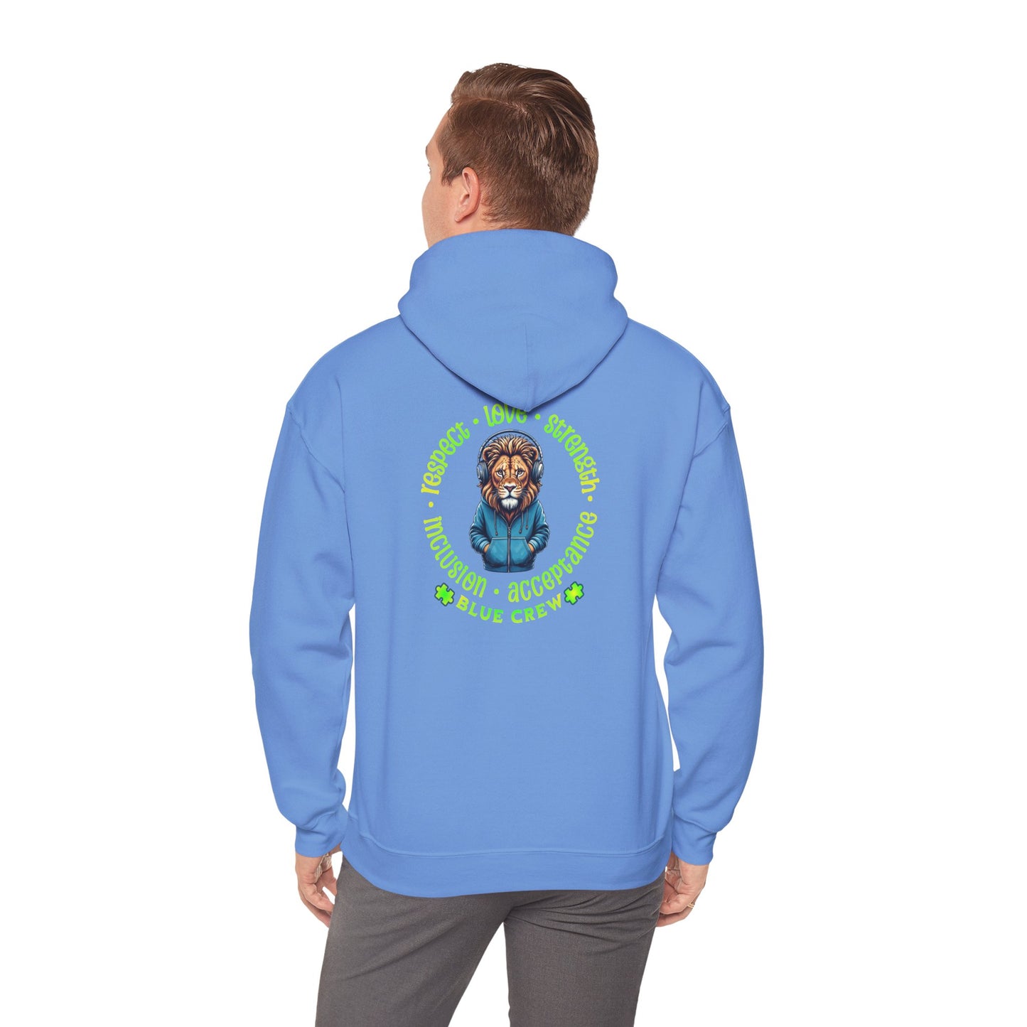 IB Leaf "Blue Crew" Autism Awareness Hoodie – Roar with Respect, Lead with Love