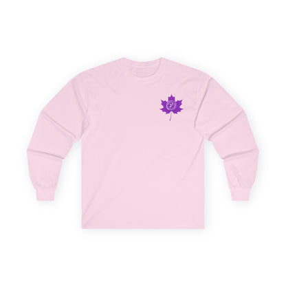 💜 Freedom Blooms in Purple – Domestic Violence Awareness Long Sleeve Tee
