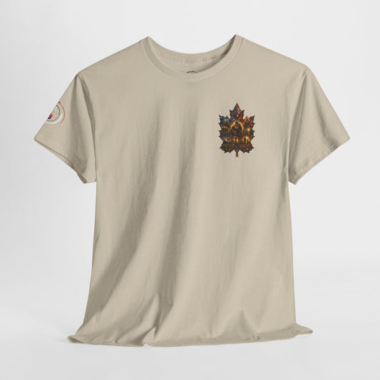 IB Leaf Not All Scars Are Seen | Veteran Mental Health Awareness Tee