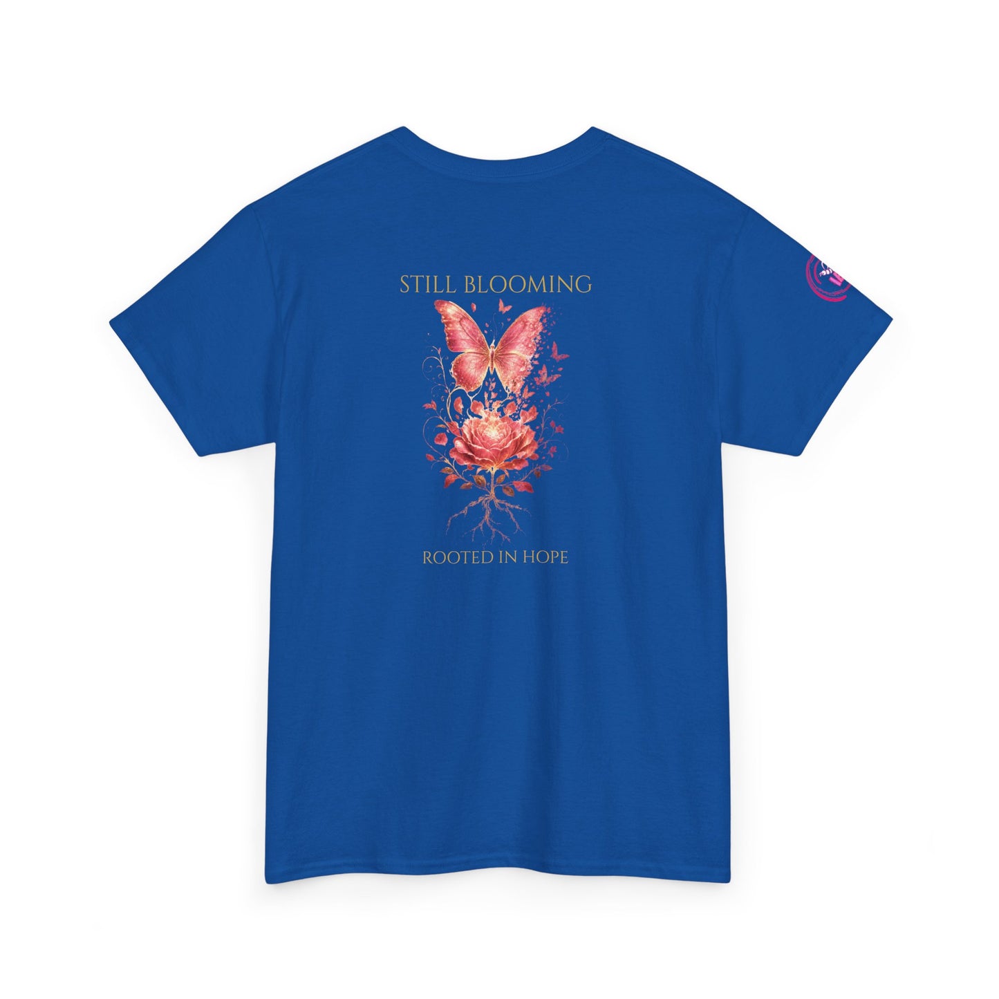 Still Blooming | IB Leaf Breast Cancer Awareness Tee