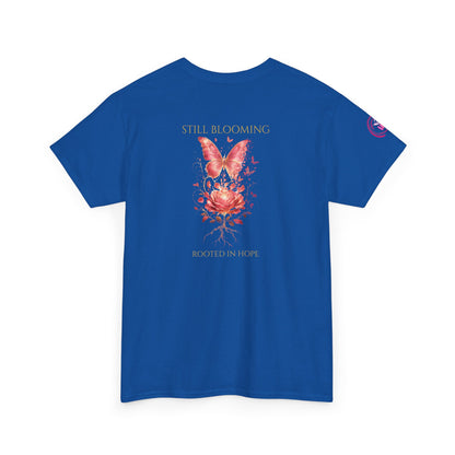 Still Blooming | IB Leaf Breast Cancer Awareness Tee