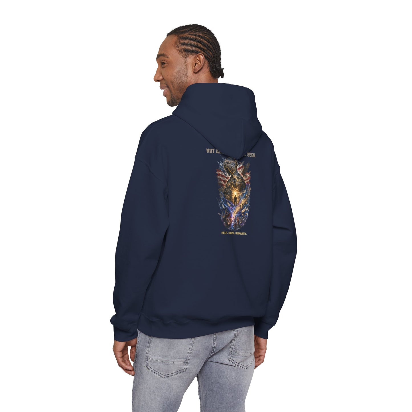 Not All Scars Are Seen | Veteran Mental Health Awareness Hoodie