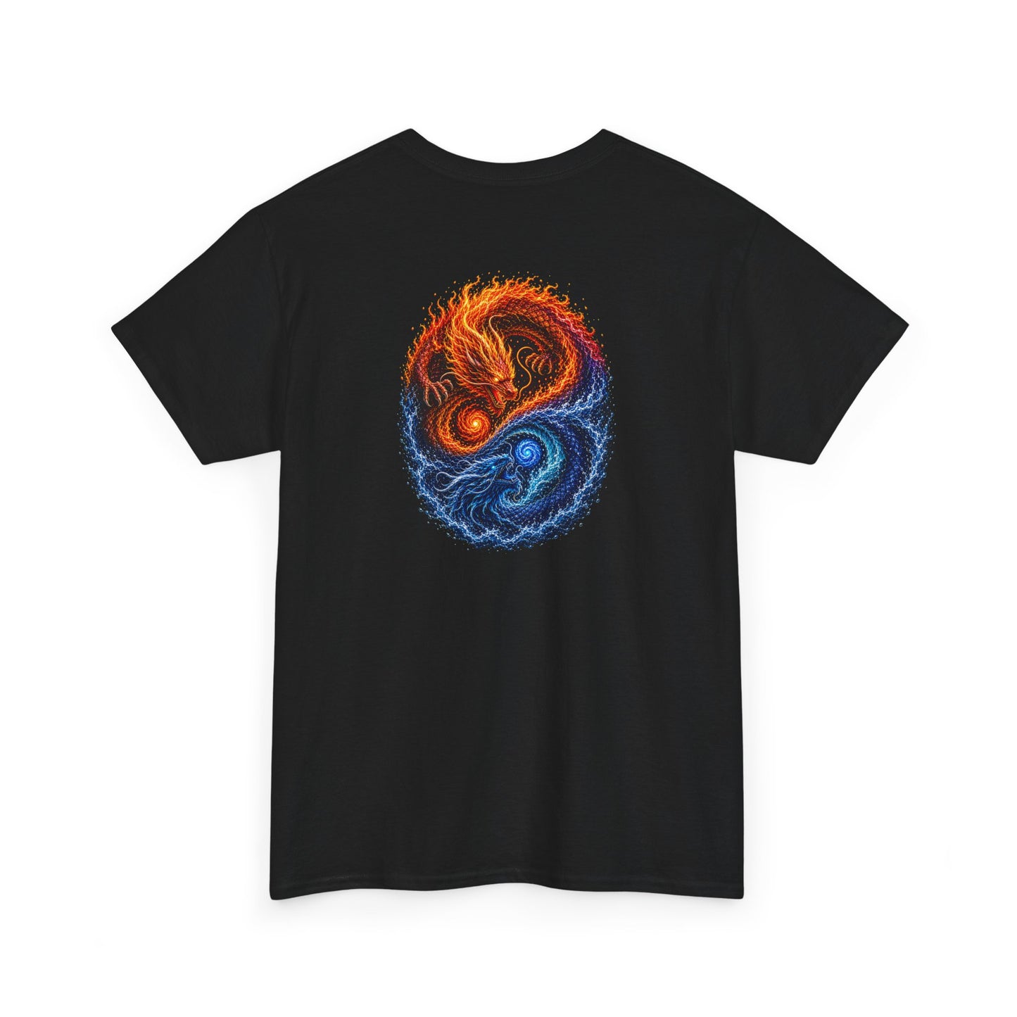 Elemental Balance™ | Fire & Water Dragon Graphic Tee