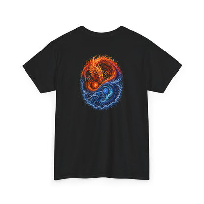 Elemental Balance™ | Fire & Water Dragon Graphic Tee