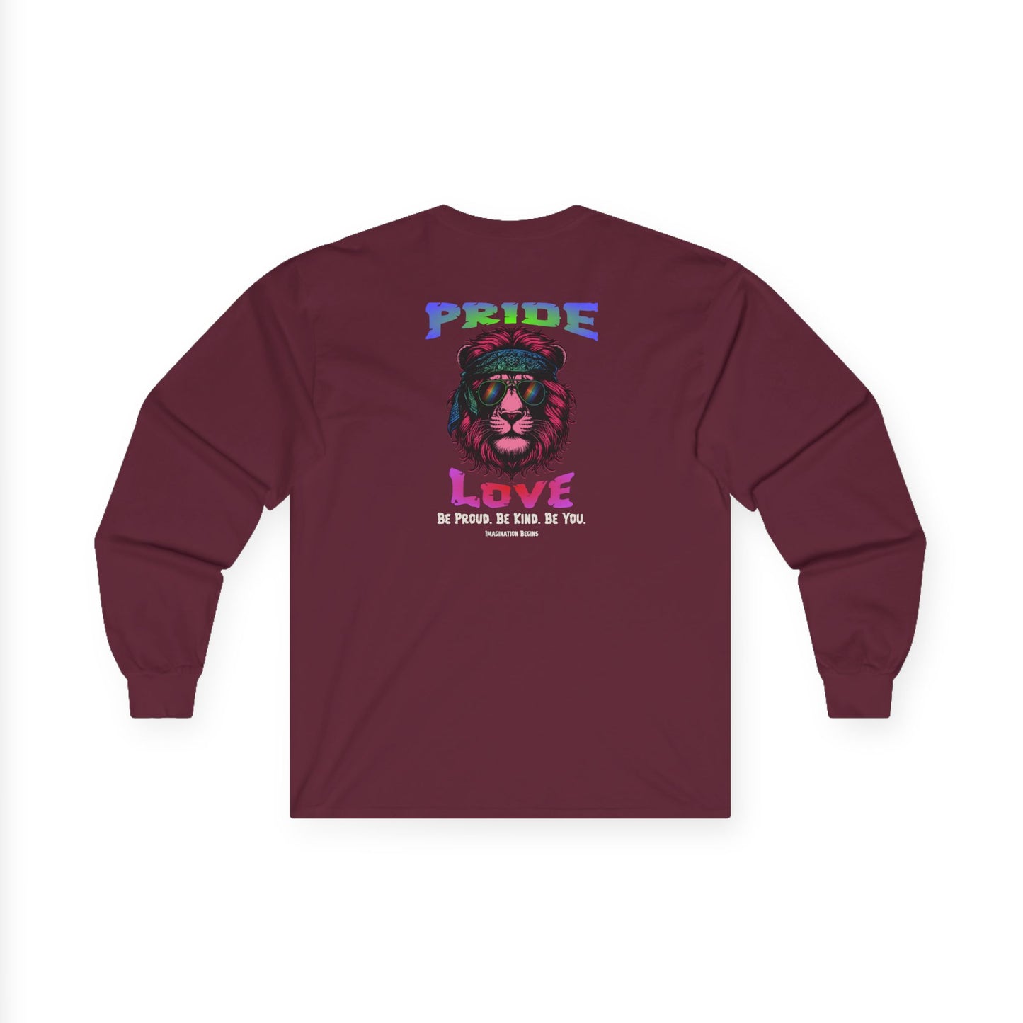 IB Leaf "Pride & Love" LGBTQ+ Awareness Long Sleeve | Love Loud. Live Proud.
